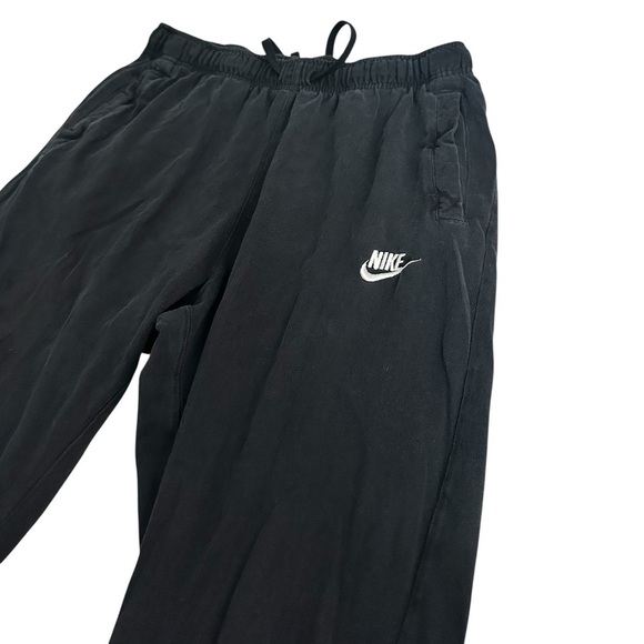 Nike Black Men’s Cotton Joggers Medium - Picture 4 of 13